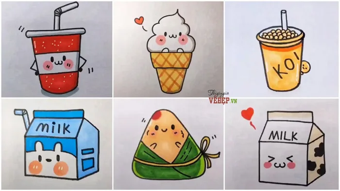 Top 1001 Hình Vẽ Cute Dễ Thương Đáng Yêu Cực Nét Chuẩn HD