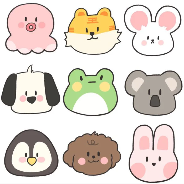 100+ Hình Sticker Chibi Cute Dễ Thương, Hình Chibi Cute Dễ Vẽ