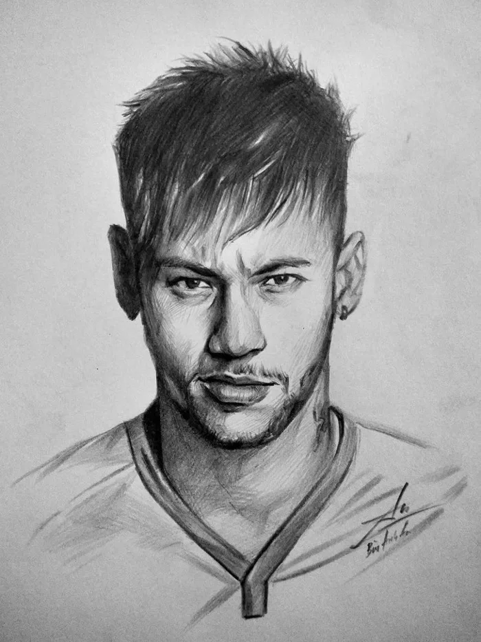 9X vẽ tranh cầu thủ World Cup đầy thần thái - Tuổi Trẻ Online