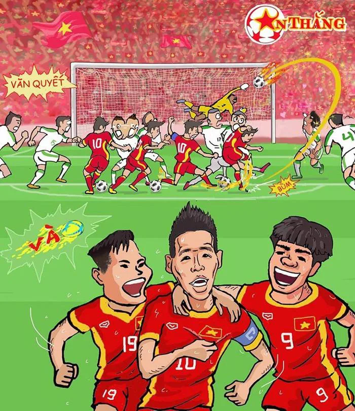 Ngộ nghĩnh bộ tranh cổ vũ Olympic Việt Nam thi đấu Asiad 2018 | Báo Dân trí