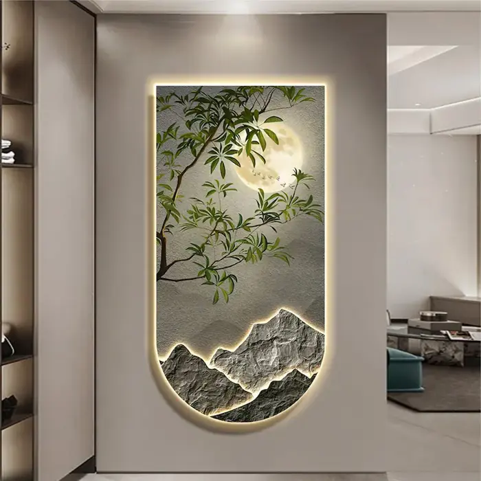 Tranh Đèn Led TP HCM Phong Cảnh Hữu Tình