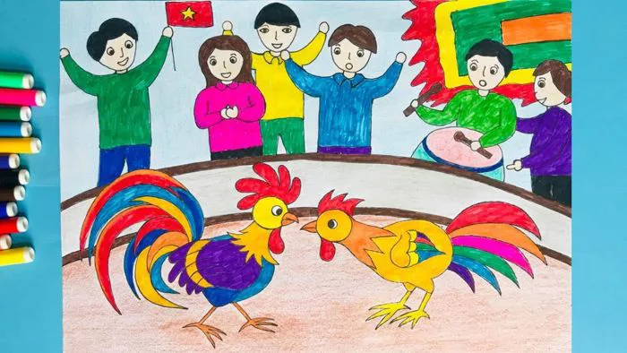15+ mẫu vẽ tranh lễ hội đẹp, ấn tượng nhất 15+ mẫu vẽ tranh lễ hội đẹp, ấn tượng nhất