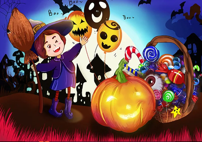 Vẽ tranh đề tài lễ hội Halloween đẹp nhất và đơn giản