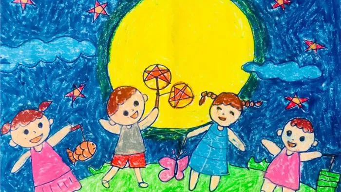 100+ mẫu vẽ trang Trung thu đẹp, đơn giản, ý nghĩa nhất