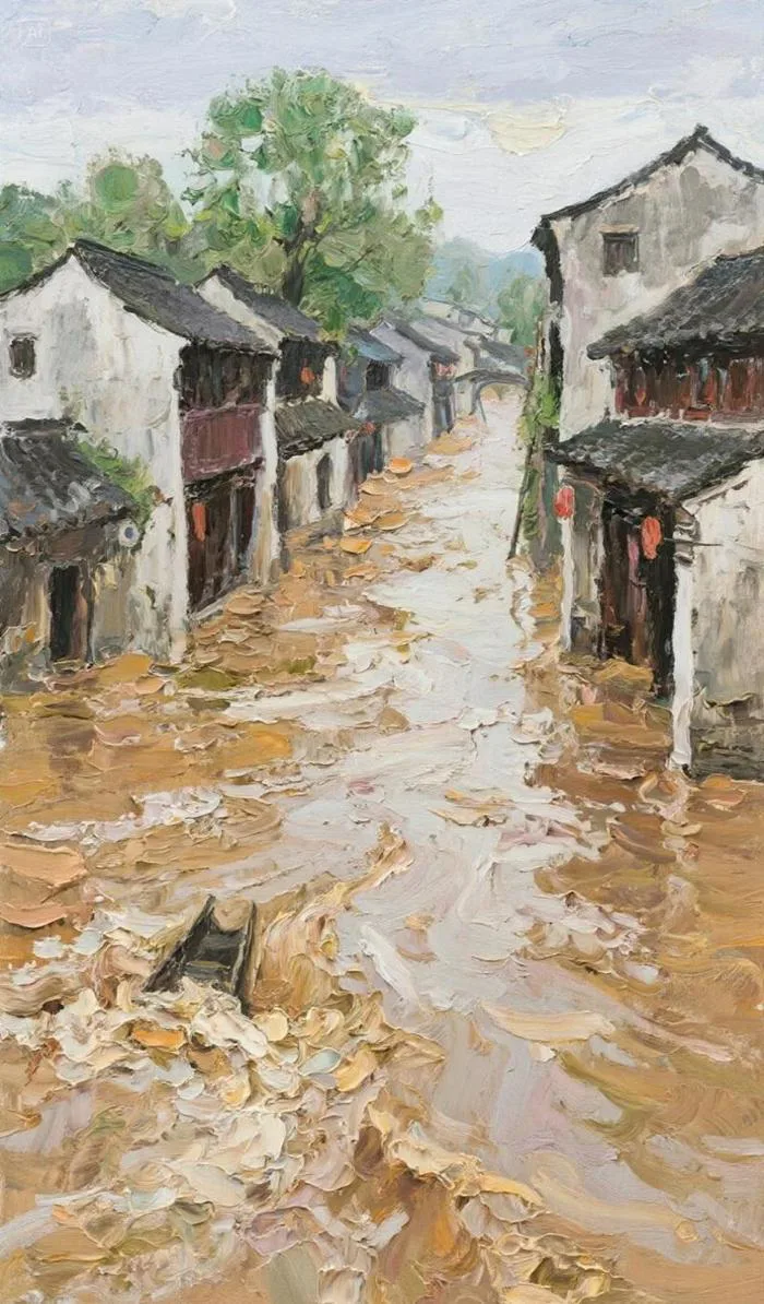 Vẽ tranh phòng chống thiên tai và thông điệp tuyên truyền