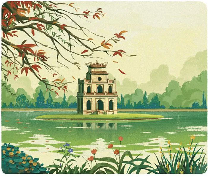 Vẽ Di Tích Lịch Sử Việt Nam