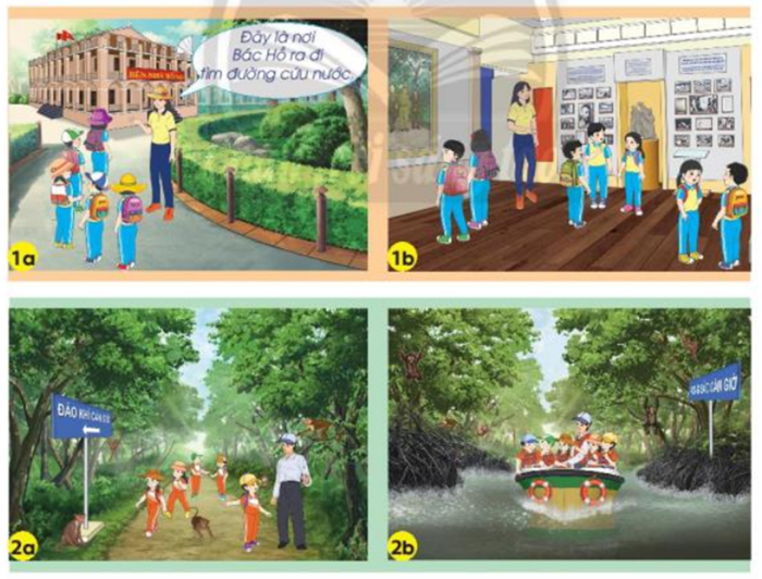 Sưu tầm tranh ảnh, thông tin về các di tích lịch sử, văn hóa hoặc cảnh quan