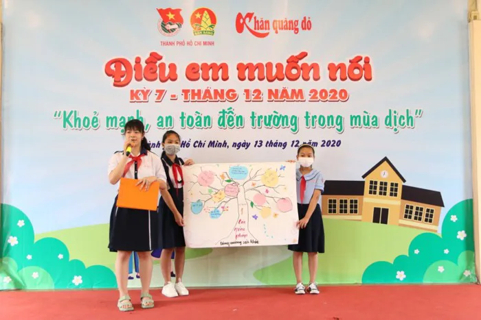 Điều em muốn nói: “Khỏe mạnh, an toàn đến trường trong mùa dịch” Thành Đoàn TP.Hồ Chí Minh Điều em muốn nói: “Khỏe mạnh, an toàn đến trường trong mùa dịch” Thành Đoàn TP.Hồ Chí Minh