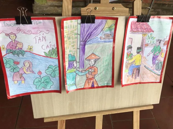 HỘI THI VẼ TRANH THEO SÁCH HƯỞNG ỨNG NGÀY NGÀY SÁCH VÀ VĂN HÓA ĐỌC VIỆT NAM
