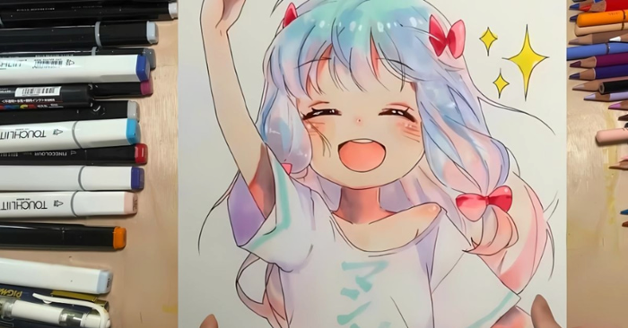 Hướng dẫn vẽ tranh Anime đơn giản cho người mới bắt đầu