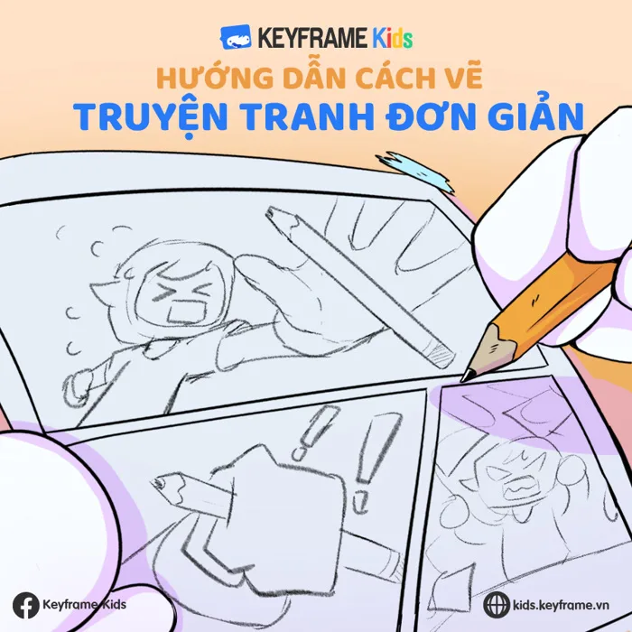 Hướng dẫn cách vẽ truyện tranh đơn giản