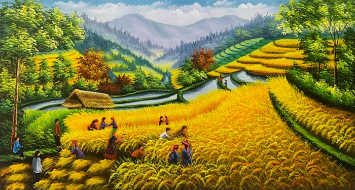 Ý Nghĩa Của Tranh Phong Cảnh đồng Quê - Tranh Sơn Dầu Minh Hưng