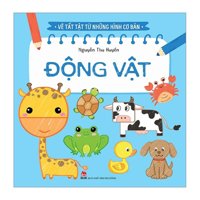 Vẽ Tất Tật Từ Những Hình Cơ Bản - Động Vật