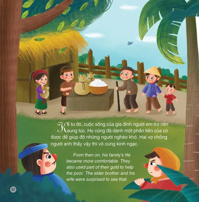 Sách Truyện Cổ Tích Việt Nam - Cây Khế (Song Ngữ Việt - Anh) - FAHASA.COM