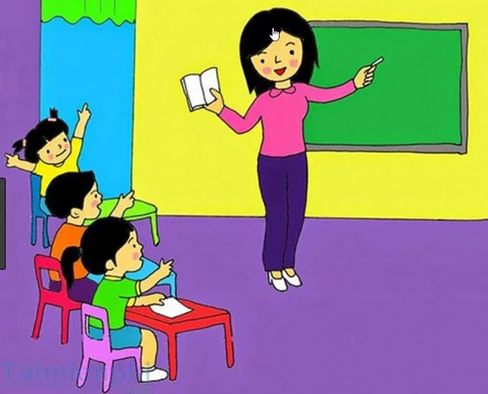 Tranh vẽ chủ đề học tập đẹp mắt