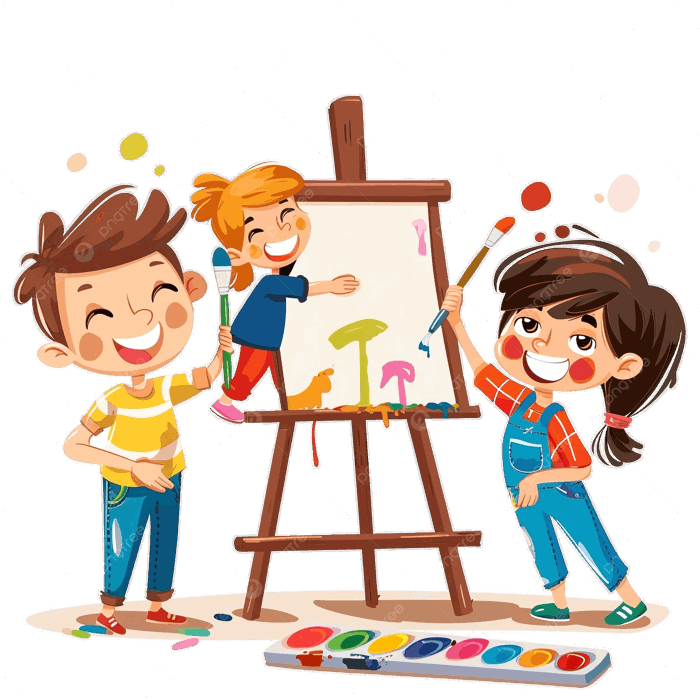 Hình ảnh Bức Tranh Trẻ Em Màu Phẳng PNG , Hoạt Hình, Thiết Kế Phẳng, Vẽ PNG  trong suốt và Vector để tải xuống miễn phí