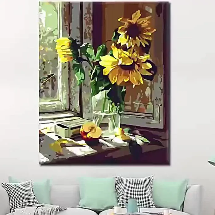 Bộ Tranh Sơn Dầu Vẽ Theo Số Hình Mèo Hoạt Hình 40x50cm Không Khung, Tranh  Acrylic Vẽ Trên Vải, Trang Trí Nhà Cửa, Tranh Treo Tường | Lazada Việt Nam