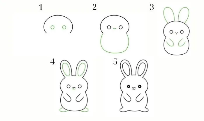 10+ cách vẽ con thỏ đơn giản, dễ thương, chi tiết nhất ai cũng vẽ được