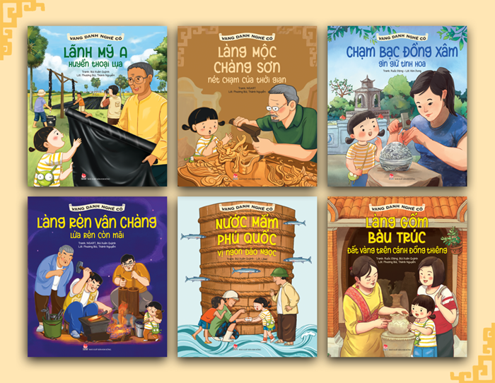 Sách tranh giúp trẻ thêm yêu nét đẹp văn hóa nghề truyền thống ... Sách tranh giúp trẻ thêm yêu nét đẹp văn hóa nghề truyền thống ...