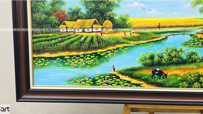 Tranh làng quê