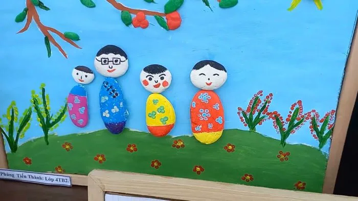 Hội thi vẽ tranh sáng tạo trường mầm non@hoàng mai cuộc sống miền quê