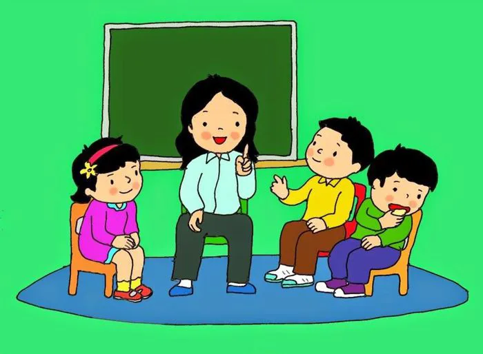 Tổng hợp tranh chủ đề trường mầm non đẹp, hồn nhiên và đầy màu sắc