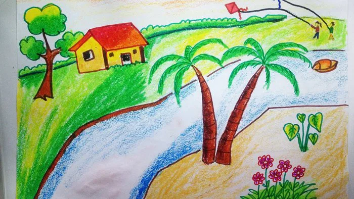Soạn mĩ thuật lớp 8 Bài 3: Vẽ tranh – Phong cảnh mùa hè - Âm nhạc Mỹ