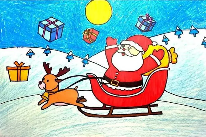 Hướng Dẫn 5 Cách Vẽ Tranh Noel Từ Cơ Bản Đến Nâng Cao Chi Tiết Nhất