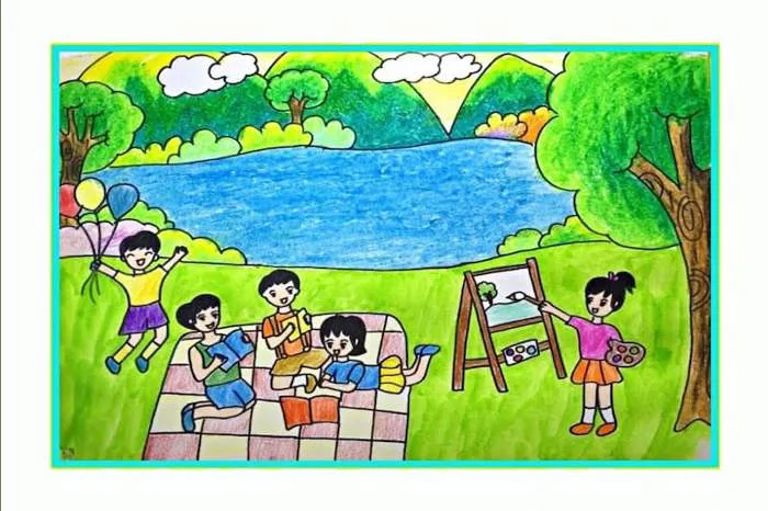 Cách vẽ tranh gia đình đơn giản, đẹp, ý nghĩa kèm 60+ tranh mẫu gợi ý