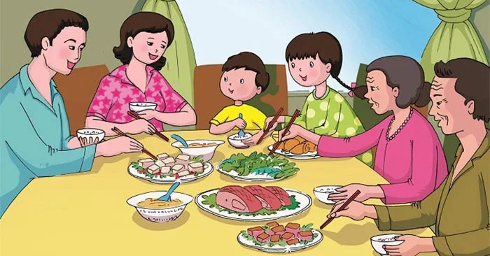 Kể về một buổi sum họp của gia đình em lớp 5