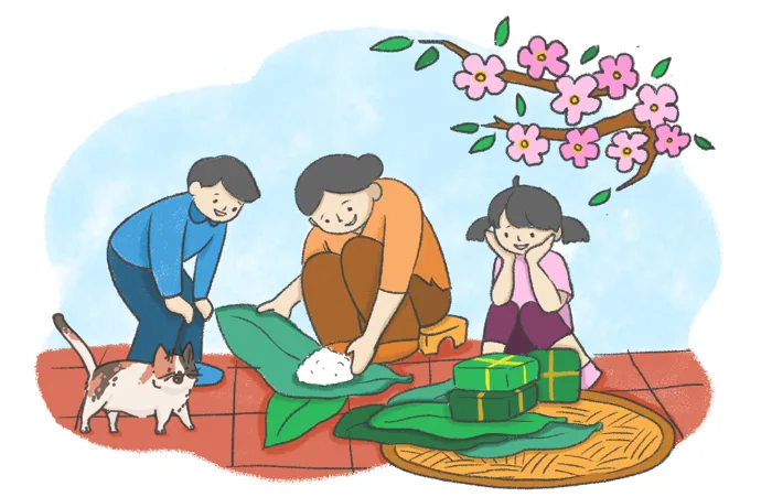 Đi khắp muôn nơi, không nơi nào bình yên bằng về nhà mình, Tết sum vầy là  trọn an vui...