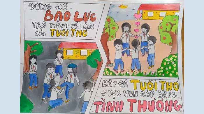 Cách vẽ tranh phòng chống tệ nạn xã hội - Gợi ý 100+ tranh mẫu đẹp