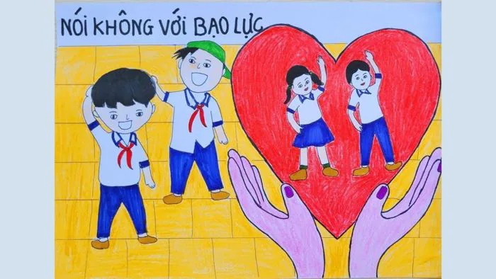 Cách vẽ tranh phòng chống tệ nạn xã hội - Gợi ý 100+ tranh mẫu đẹp