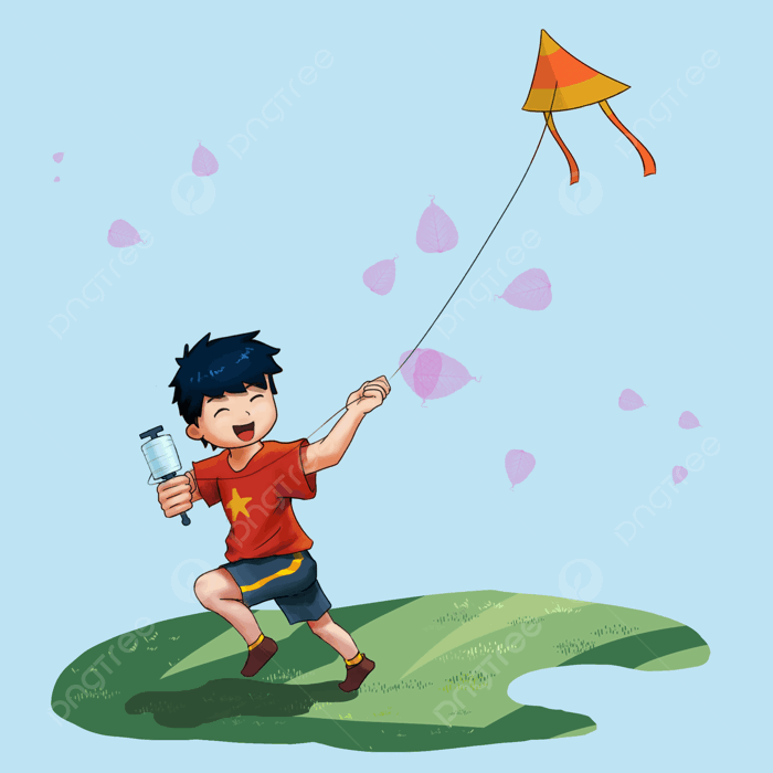 Hình ảnh Hình Vẽ Tay Dễ Thương Về Một Cậu Bé đang Thả Diều Nhân Dịp Ngày  Thiếu Nhi PNG , Vẽ Tay, Ngày Thiếu Nhi, Dễ Thương PNG miễn phí tải