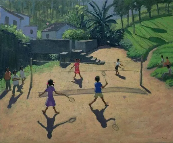 Khám phá nghệ thuật và cách vẽ tranh đánh cầu lông; vẽ tranh đánh cầu lông  đơn giản | ShopVNB