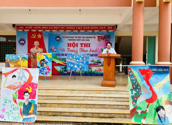 CUỘC THI VẼ TRANH THEO SÁCH - HƯỞNG ỨNG NGÀY SÁCH VÀ VĂN HÓA ĐỌC VIỆT NAM  2025