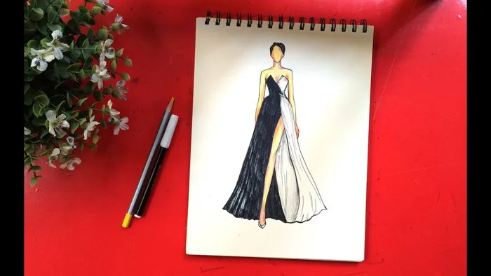 Tập thiết kế thời trang | Cách vẽ váy thời trang phong cách độc đáo | Dạy bé học Tập thiết kế thời trang | Cách vẽ váy thời trang phong cách độc đáo | Dạy bé học