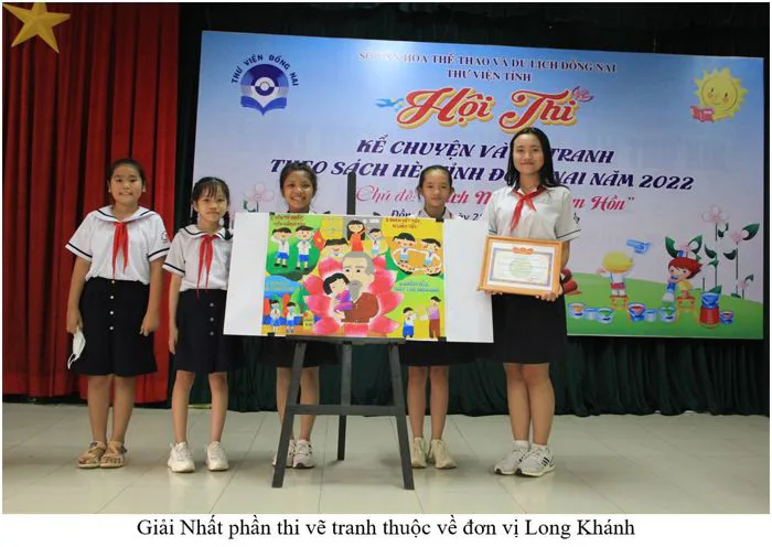 Đồng Nai: Thư viện tỉnh tổ chức Hội thi Kể chuyện và Vẽ tranh theo sách hè tỉnh Đồng Nai năm 2022 - Vụ Thư Viện Đồng Nai: Thư viện tỉnh tổ chức Hội thi Kể chuyện và Vẽ tranh theo sách hè tỉnh Đồng Nai năm 2022 - Vụ Thư Viện