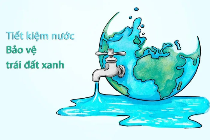 Bài tuyên truyền về tiết kiệm, bảo vệ nguồn nước sạch