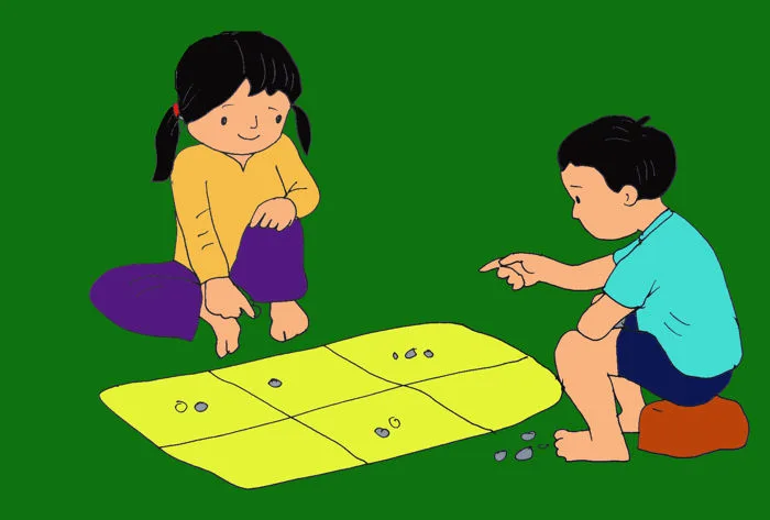 50+ Tranh vẽ đề tài trò chơi dân gian đẹp nhất