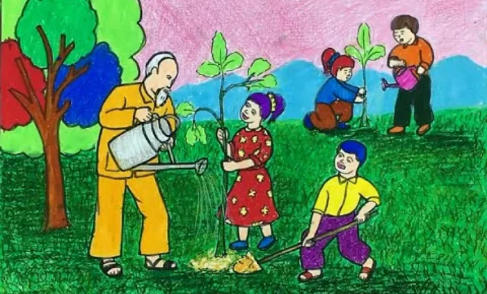 Văn hóa và du lịch: Tết trồng cây - Nét văn hóa ngày xuân - Chương trình  phát thanh - Báo và Phát thanh, Truyền hình Bắc Ninh