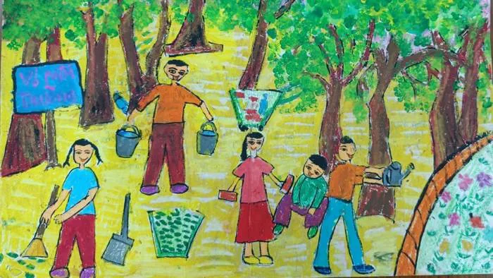 60+ mẫu vẽ tranh bảo vệ môi trường đẹp, ý nghĩa nhất