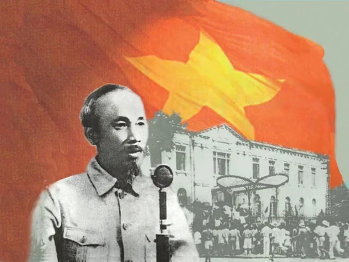 Tự hào và tin tưởng dưới lá cờ vẻ vang của Đảng, quyết tâm xây dựng một  nước Việt Nam ngày càng giàu mạnh, văn minh, văn hiến và anh hùng