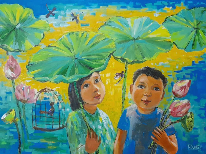Tuổi Thơ - Tranh Nghệ Thuật