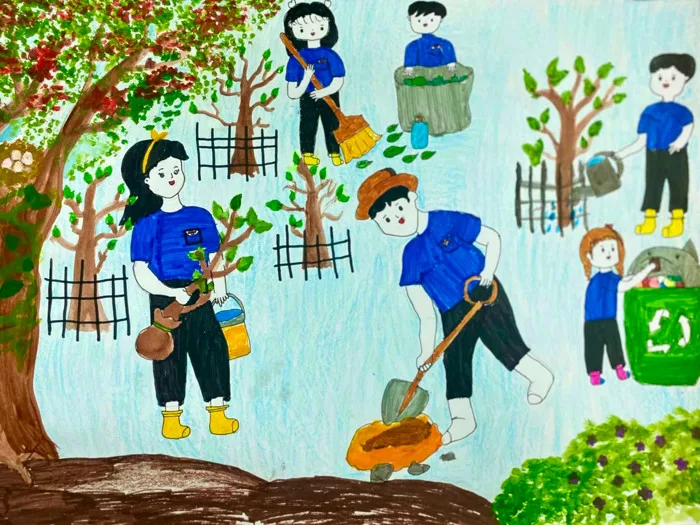 Nét cọ tuổi thơ – sân chơi hội họa cho thiếu nhi