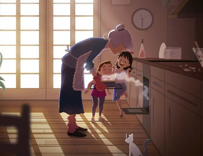 Bộ tranh trong trẻo định nghĩa về tuổi thơ khiến ai cũng muốn bé lại thêm  lần nữa