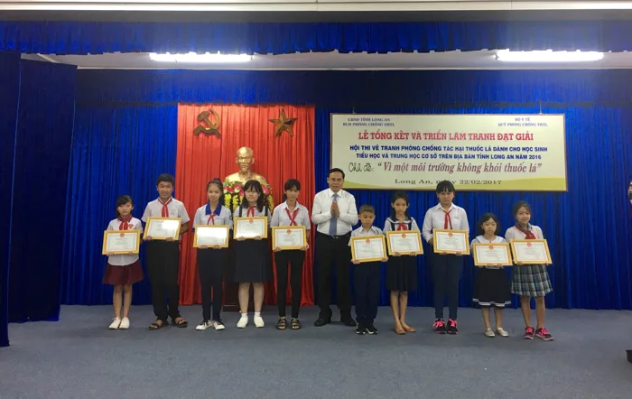 Tổng kết Hội thi vẽ tranh phòng chống tác hại thuốc lá