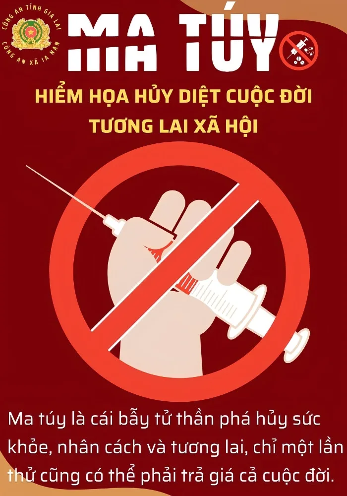 Tổng hợp 21+ mẫu poster phòng chống ma túy đẹp miễn phí (Vector/PSD) | Thế  Giới Backdrop