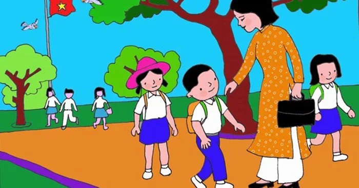 Đoạn văn ngắn về thầy cô và mái trường (44 mẫu) - Văn 7